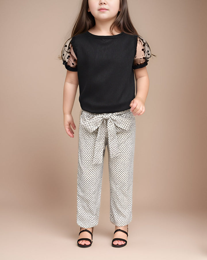 GIRLS 2 PIECE SUIT (MINOR FAULT) - Polkadots - 14512AY-229656 - GIRLS 2 PIECE SUIT (MINOR FAULT)