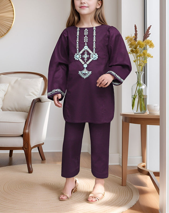  - GIRLS 2 PIECE SUIT (MINOR FAULT) - Polkadots - 14483HG-229021 - GIRLS 2 PIECE SUIT (MINOR FAULT) - 