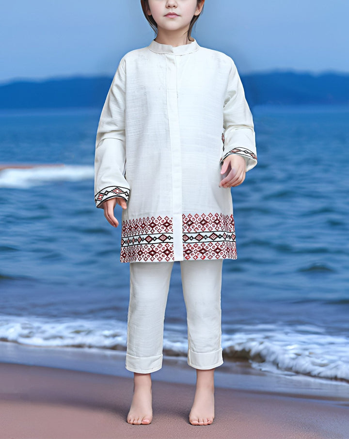 GIRLS 2 PIECE SUIT (MINOR FAULT) - Polkadots - 14631AR-231470 - GIRLS 2 PIECE SUIT (MINOR FAULT)