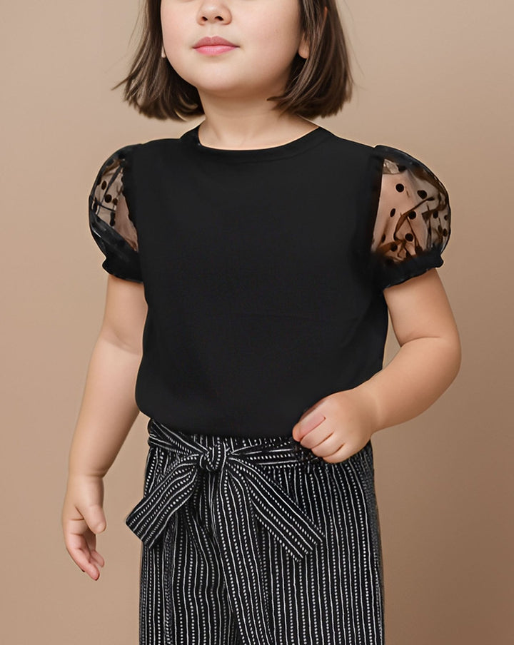 GIRLS 2 PIECE SUIT (MINOR FAULT) - Polkadots - 14512AY-229656 - GIRLS 2 PIECE SUIT (MINOR FAULT)