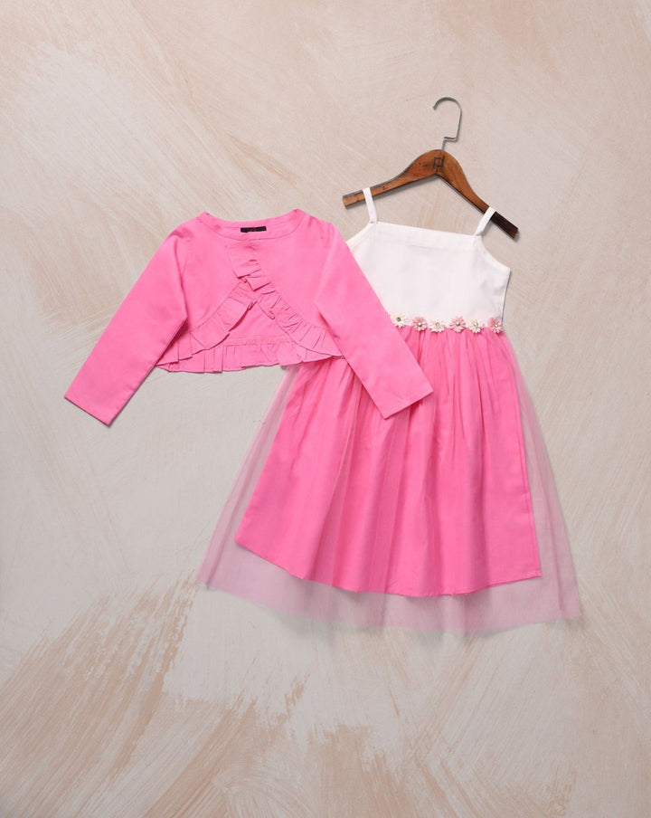 GIRLS 2 PIECE SUIT (MINOR FAULT) - Polkadots - 14505MN-229593 - GIRLS 2 PIECE SUIT (MINOR FAULT)