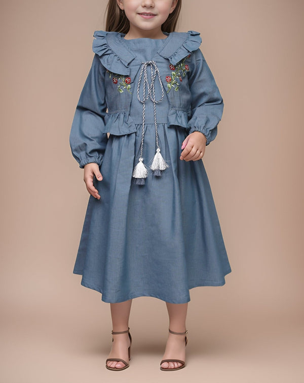 GIRLS 2 PIECE SUIT (MINOR FAULT) - Polkadots - 14808AY-234745 - GIRLS 2 PIECE SUIT (MINOR FAULT)