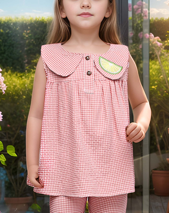 GIRLS 2 PIECE SUIT (MINOR FAULT) - Polkadots - 13495HG-229531 - GIRLS 2 PIECE SUIT (MINOR FAULT)