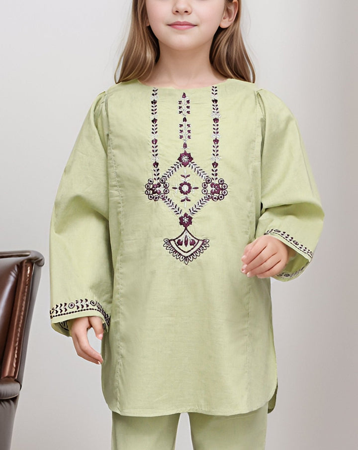  - GIRLS 2 PIECE SUIT (MINOR FAULT) - Polkadots - 14483HG-229026 - GIRLS 2 PIECE SUIT (MINOR FAULT) - 