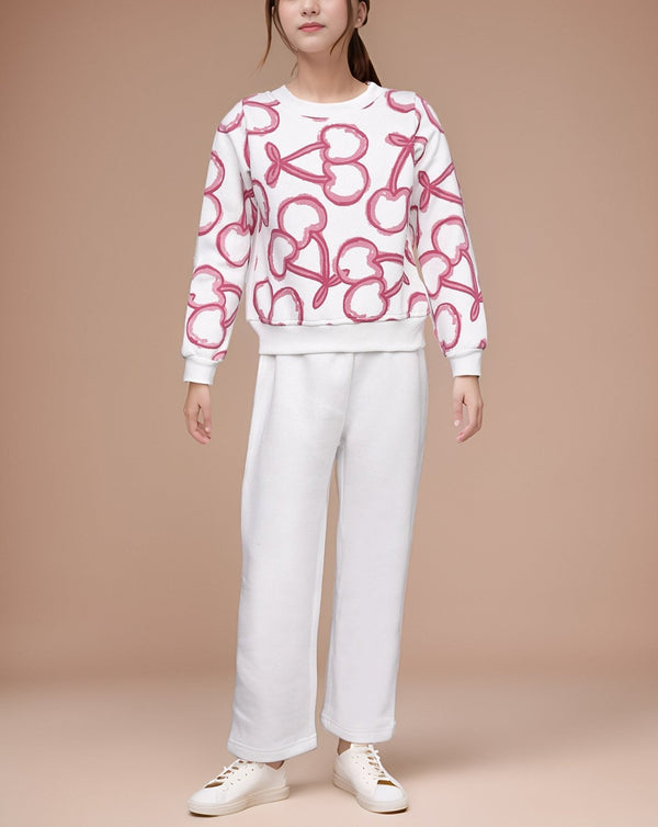 GIRLS 2 PIECE SUIT (MINOR FAULT) - Polkadots - 14879PD-236095 - GIRLS 2 PIECE SUIT (MINOR FAULT)