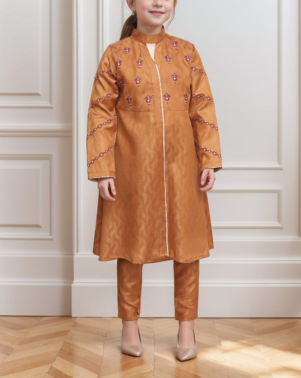 GIRLS 2 PIECE SUIT (MINOR FAULT) - Polkadots - 14619AR-231295 - GIRLS 2 PIECE SUIT (MINOR FAULT)