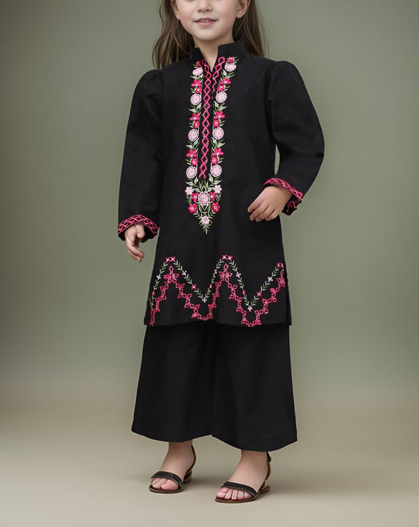 GIRLS 3 PIECE SUIT - Polkadots - 13616HG - 216378 - GIRLS 3 PIECE SUIT