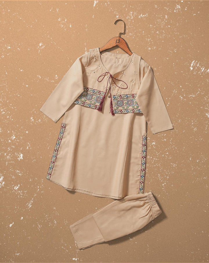  - GIRLS 3 PIECE SUIT - Polkadots - 12993AY-203053 - GIRLS 3 PIECE SUIT - 