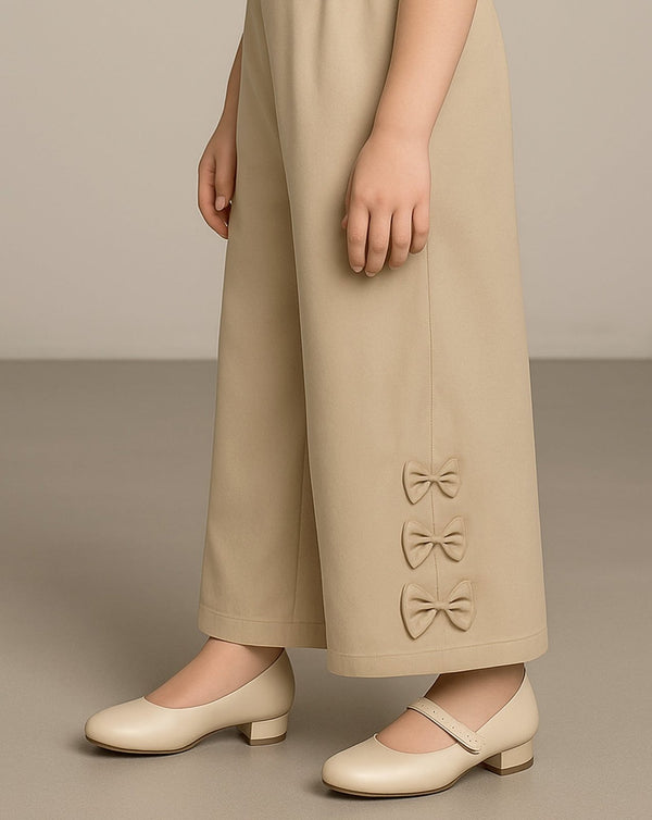 GIRLS BOW PANT - Polkadots - 9459PD-025360 - GIRLS BOW PANT