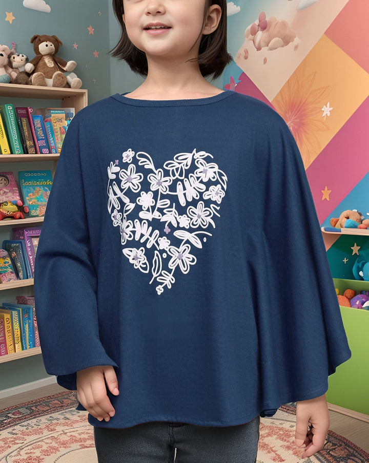 GIRLS BUTTERFLY STYLE TOP - Polkadots - 14356PD - 226835 - GIRLS BUTTERFLY STYLE TOP