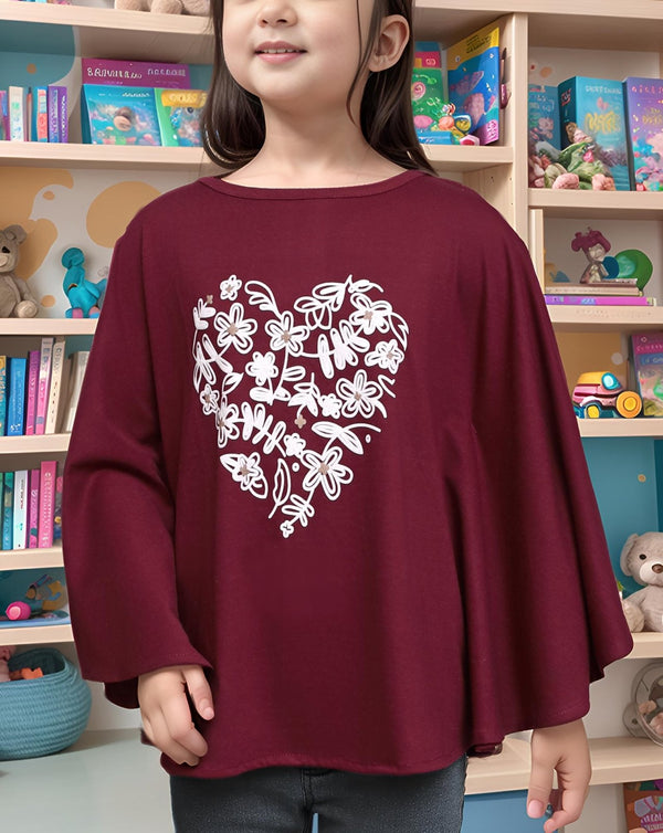 GIRLS BUTTERFLY STYLE TOP - Polkadots - 14356PD - 226830 - GIRLS BUTTERFLY STYLE TOP