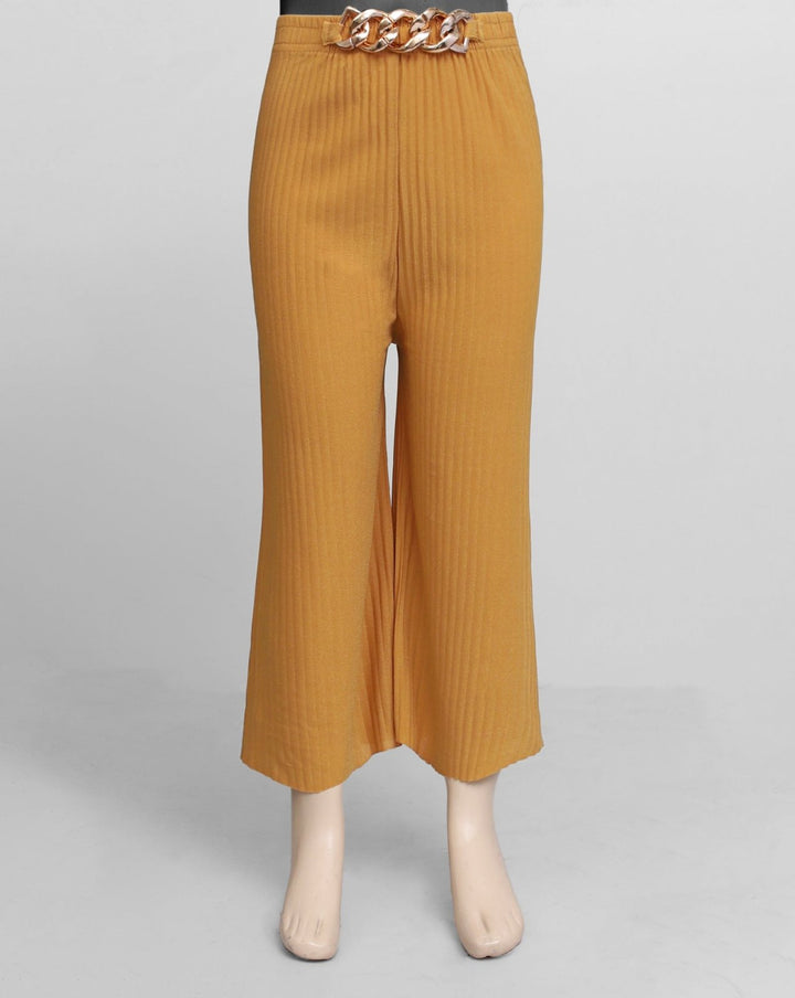 GIRLS DENIM BELL BOTTOM TROUSERS - Polkadots - 14297WF - 225759 - GIRLS DENIM BELL BOTTOM TROUSERS