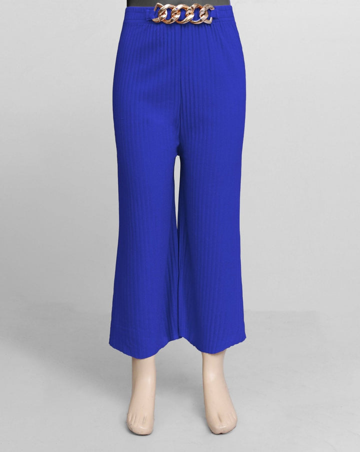 GIRLS DENIM BELL BOTTOM TROUSERS - Polkadots - 14297WF - 225831 - GIRLS DENIM BELL BOTTOM TROUSERS