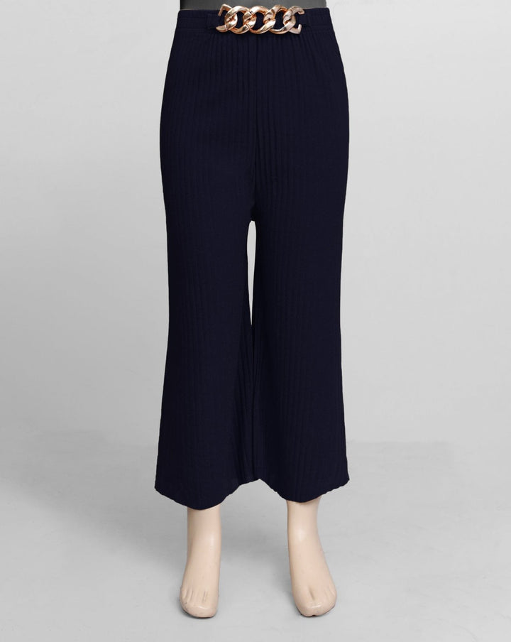 GIRLS DENIM BELL BOTTOM TROUSERS - Polkadots - 14297WF - 225807 - GIRLS DENIM BELL BOTTOM TROUSERS