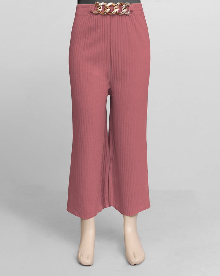 GIRLS DENIM BELL BOTTOM TROUSERS - Polkadots - 14297WF - 225823 - GIRLS DENIM BELL BOTTOM TROUSERS