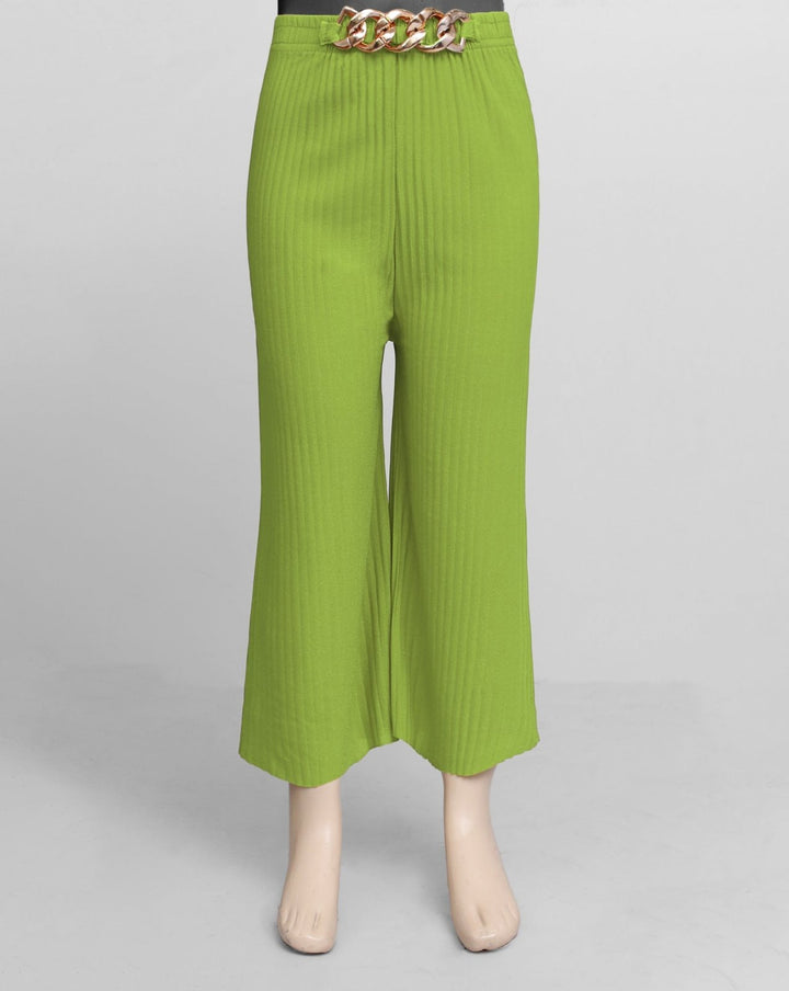 GIRLS DENIM BELL BOTTOM TROUSERS - Polkadots - 14297WF - 225839 - GIRLS DENIM BELL BOTTOM TROUSERS