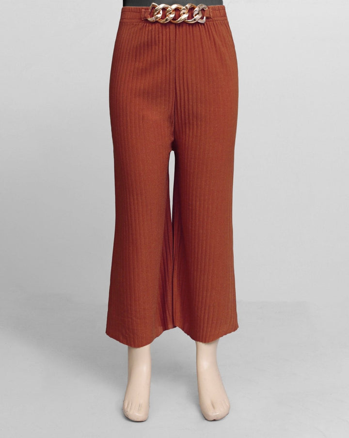 GIRLS DENIM BELL BOTTOM TROUSERS - Polkadots - 14297WF - 225839 - GIRLS DENIM BELL BOTTOM TROUSERS