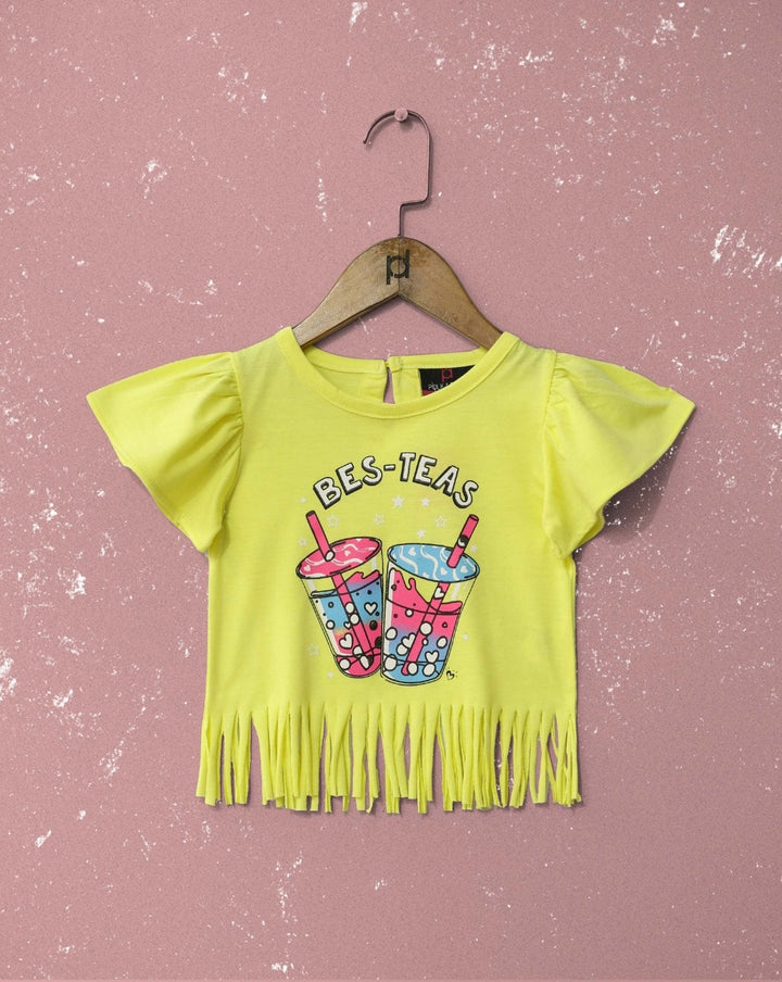GIRLS FRINGES TOP - Polkadots - 10871AY - 216253 - | GIRLS FRINGES TOP | - Polkadots - 10871AY - 216253 - | GIRLS FRINGES TOP |