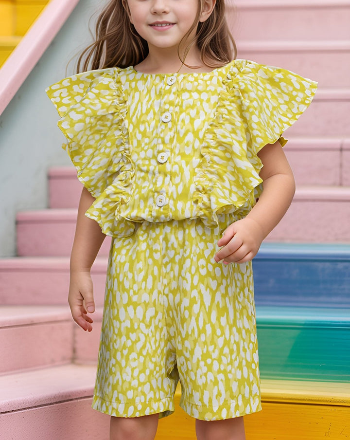  - GIRLS JUMPSUIT - Polkadots - 14624HG-231364 - GIRLS JUMPSUIT - 