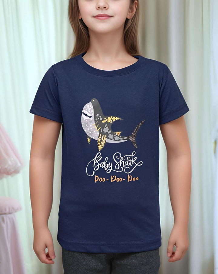  - GIRLS PRINTED T - SHIRT - Polkadots - 12127PD-082903 - GIRLS PRINTED T - SHIRT - 