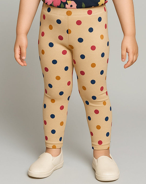  - GIRLS PRINTED TIGHTS - Polkadots - 11282PD-064677 - GIRLS PRINTED TIGHTS - 
