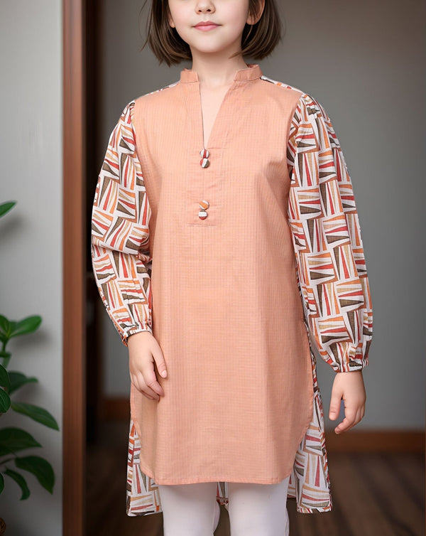 GIRLS PRINTED TOP - Polkadots - 13930AR - 220928 - GIRLS PRINTED TOP