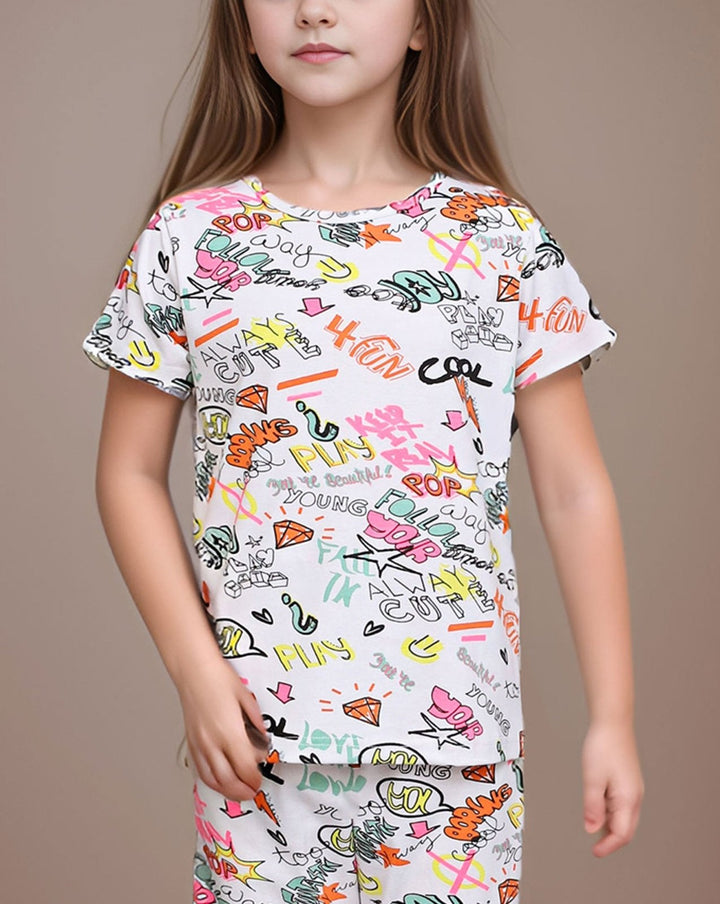 GIRLS SLEEPWEAR - Polkadots - 12035PD5 - 227885 - GIRLS SLEEPWEAR