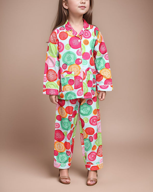 - GIRLS SLEEPWEAR - Polkadots - 14522HG-229824 - GIRLS SLEEPWEAR - 