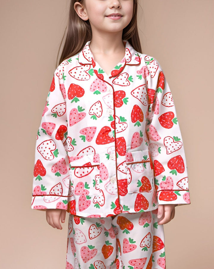 GIRLS SLEEPWEAR (MINOR FAULT) - Polkadots - 14522HG-229849 - GIRLS SLEEPWEAR (MINOR FAULT)
