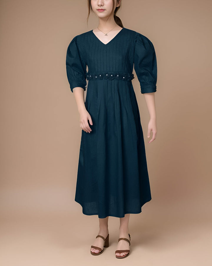 GIRLS SOLID MAXI - Polkadots - 13965MN - 221603 - GIRLS SOLID MAXI