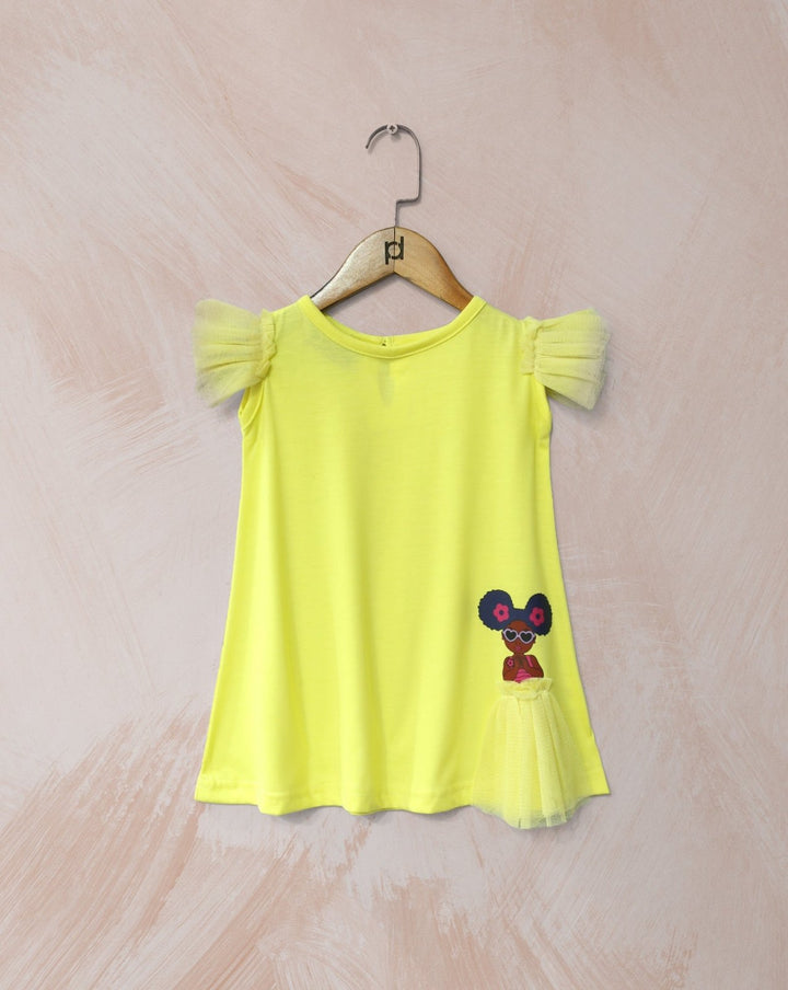 GIRLS SOLID TOP - Polkadots - 13795HG - 218783 - GIRLS SOLID TOP