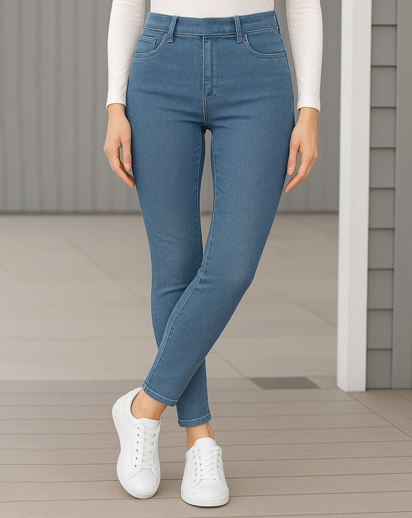  - JEGGING JEANS - Polkadots - 11009AG-058982 - JEGGING JEANS - 