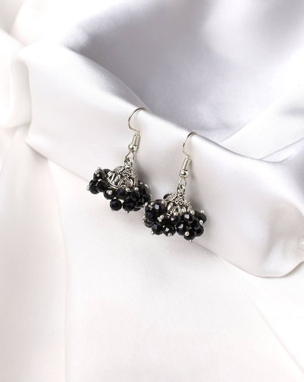 JHUMKA EARINGS - Polkadots - 14190NJ-224195 - JHUMKA EARINGS