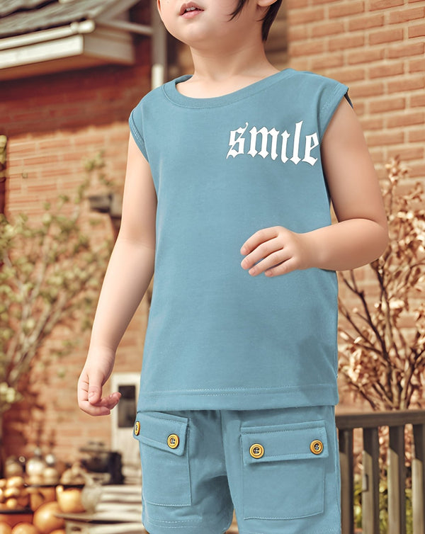 JUNIOR 2 PIECE SUIT - Polkadots - 13358PD-211157 - JUNIOR 2 PIECE SUIT