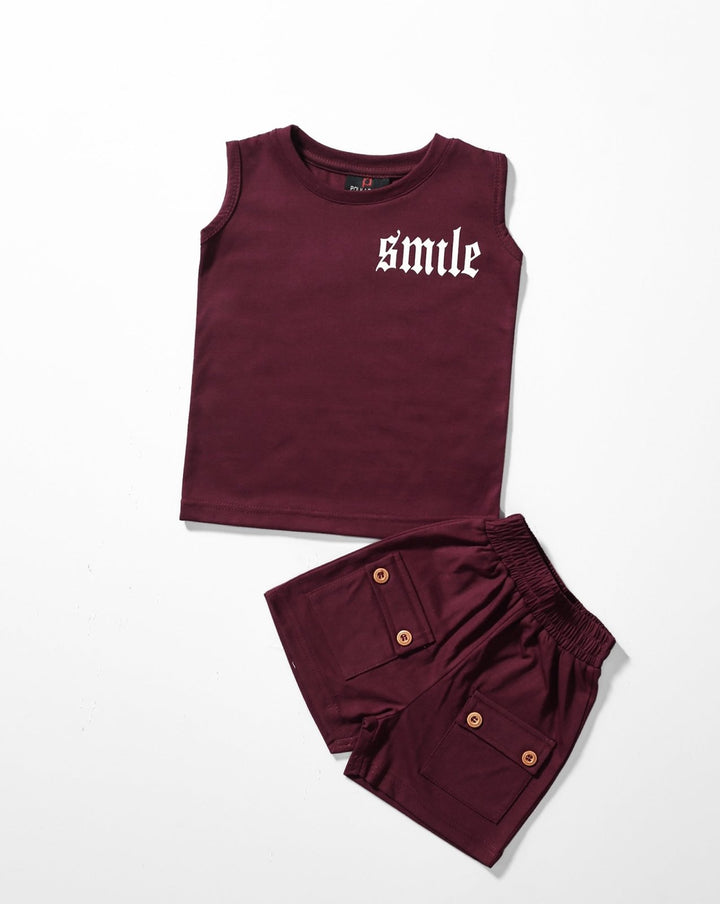 JUNIOR 2 PIECE SUIT - Polkadots - 13358PD-229153 - JUNIOR 2 PIECE SUIT