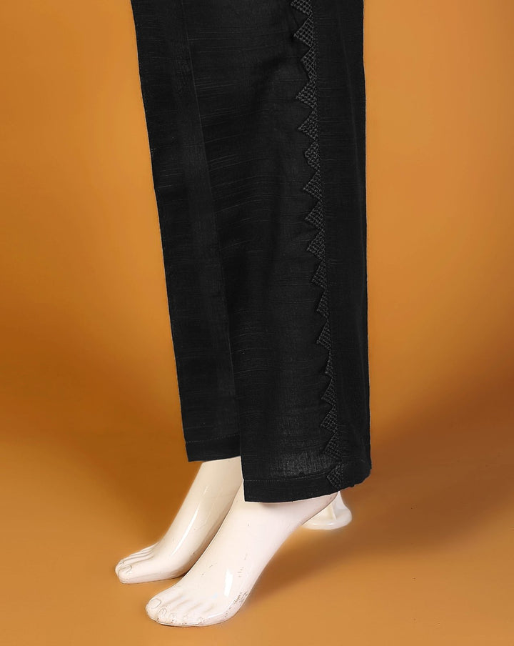  - KHADDAR STRAIGHT PANT - Polkadots - 10541PD-049954 - KHADDAR STRAIGHT PANT - 