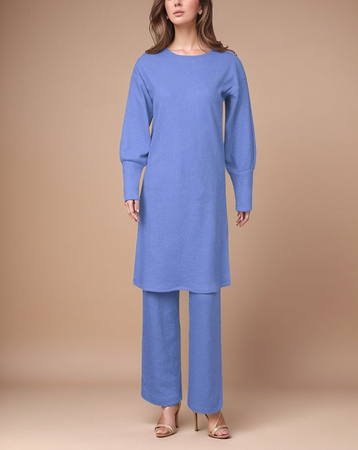 KNITTED CO - ORD SET (MINOR FAULT) - Polkadots - 12509PD-235124 - KNITTED CO - ORD SET (MINOR FAULT)