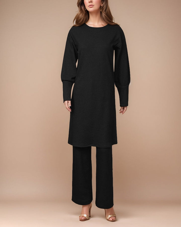 KNITTED CO - ORD SET (MINOR FAULT) - Polkadots - 12509PD-192033 - KNITTED CO - ORD SET (MINOR FAULT)