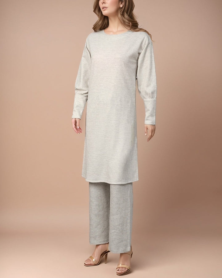 KNITTED CO - ORD SET (MINOR FAULT) - Polkadots - 12509PD-235124 - KNITTED CO - ORD SET (MINOR FAULT)