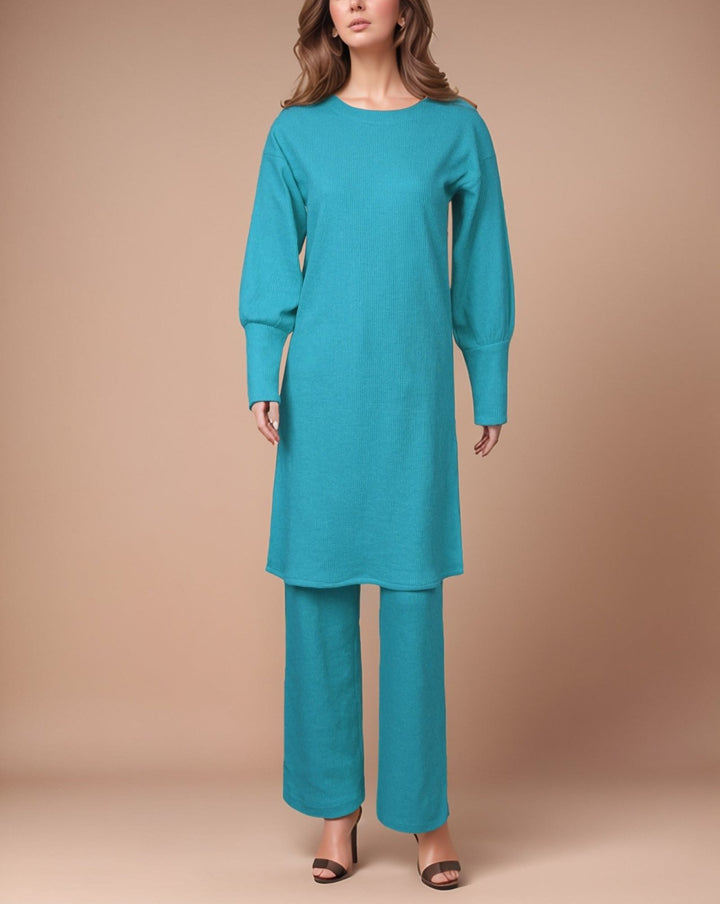 KNITTED CO - ORD SET (MINOR FAULT) - Polkadots - 12509PD-235124 - KNITTED CO - ORD SET (MINOR FAULT)