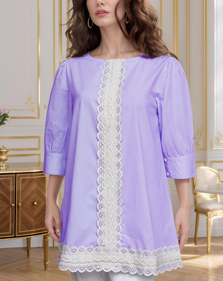  - LACE TOP - Polkadots - 14125HG-223610 - LACE TOP - 