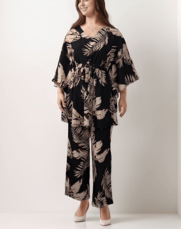 LOUNGEWEAR CO-ORD SET - Polkadots - 13332AY2-216452 - LOUNGEWEAR CO-ORD SET