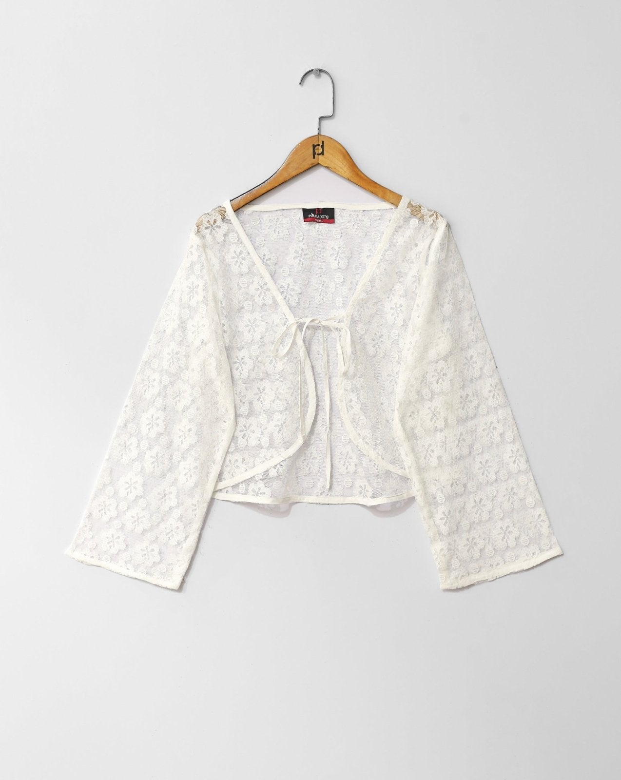 NET BOLERO JACKET Polkadots