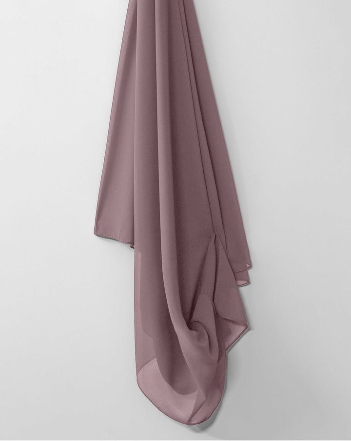 PACK OF 3 PLAIN GEORGETTE STOLE - Polkadots -  - PACK OF 3 PLAIN GEORGETTE STOLE