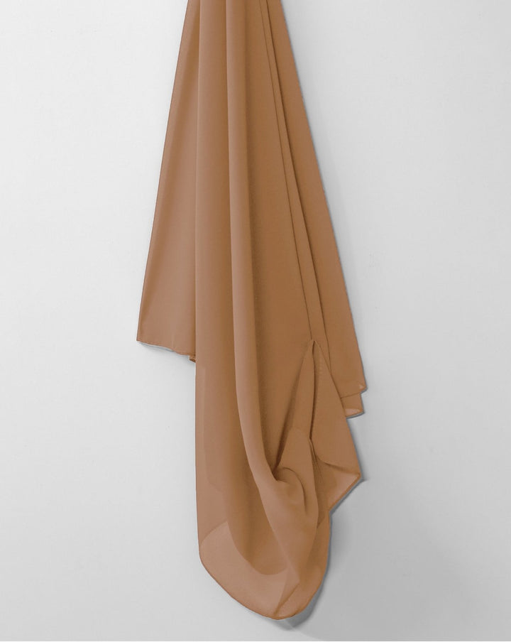 PACK OF 3 PLAIN GEORGETTE STOLE - Polkadots -  - PACK OF 3 PLAIN GEORGETTE STOLE