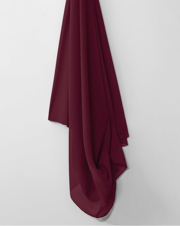 PACK OF 3 PLAIN GEORGETTE STOLE - Polkadots -  - PACK OF 3 PLAIN GEORGETTE STOLE