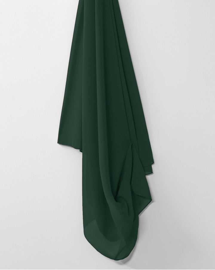 PACK OF 3 PLAIN GEORGETTE STOLE - Polkadots -  - PACK OF 3 PLAIN GEORGETTE STOLE