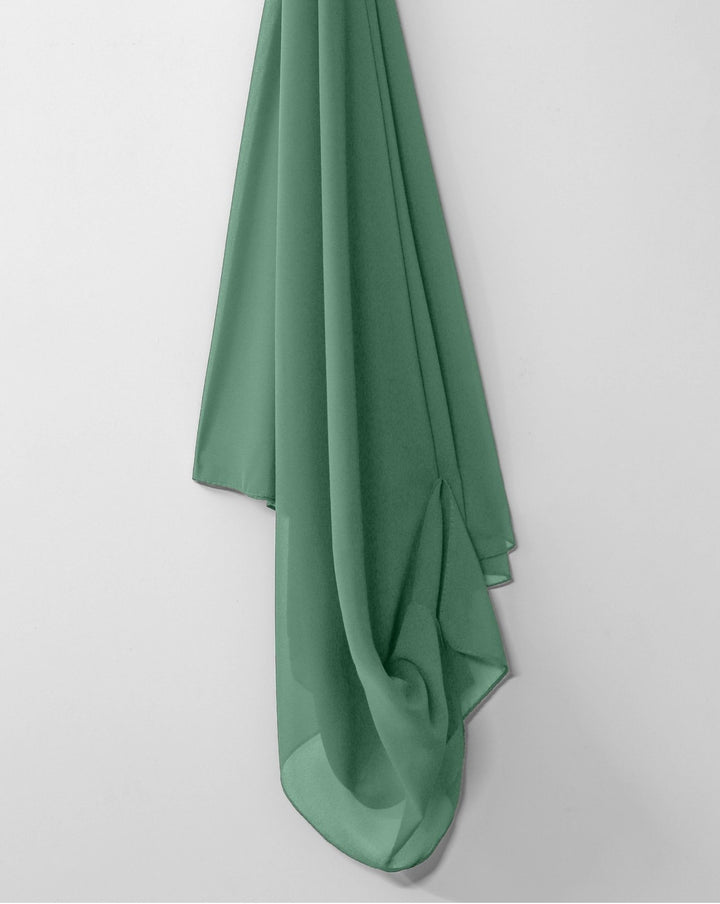 PACK OF 3 PLAIN GEORGETTE STOLE - Polkadots -  - PACK OF 3 PLAIN GEORGETTE STOLE