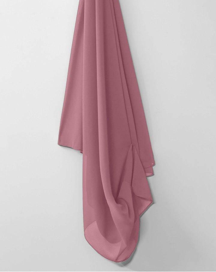 PACK OF 3 PLAIN GEORGETTE STOLE - Polkadots -  - PACK OF 3 PLAIN GEORGETTE STOLE