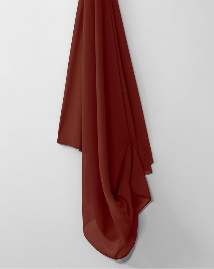 PACK OF 3 PLAIN GEORGETTE STOLE - Polkadots -  - PACK OF 3 PLAIN GEORGETTE STOLE